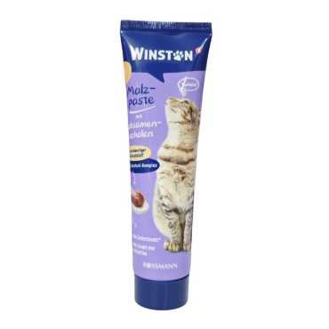 خمیر مالت و مولتی ویتامین گربه وینستون وزن 100 گرم