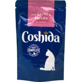 پوچ گربه کوشیدا طعم سالمون و قزل آلا در ژله وزن 100 گرم