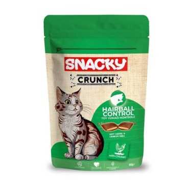 تشویقی گربه کرانچ اسنکی مدل Hairball Control طعم مرغ وزن 60 گرم