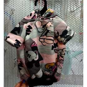 هودی سگ مدل طرحدار سایز L