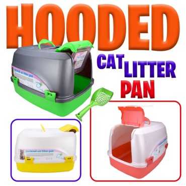 توالت گربه دنیل مدل مسقف همراه با بیلچه