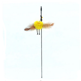 میله بازی فلزی گربه پرس پت مدل جوجه پردار