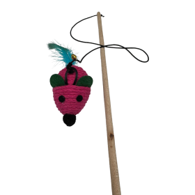 میله بازی گربه پرس پت مدل موش کاموایی