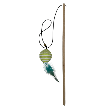 میله بازی گربه پرس پت مدل توپ کاموایی