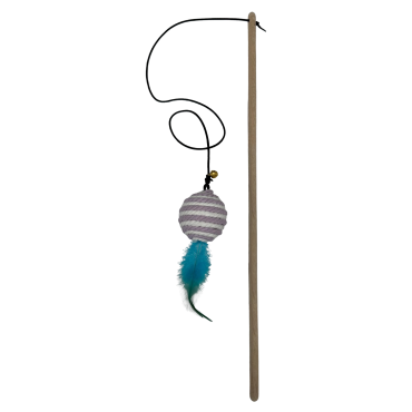 میله بازی گربه پرس پت مدل توپ کاموایی