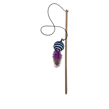 میله بازی گربه پرس پت مدل توپ کاموایی