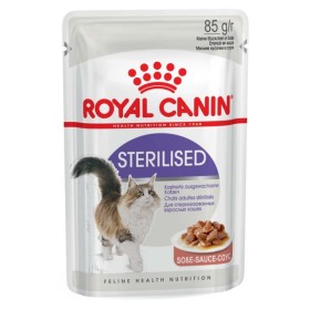 پوچ گربه رویال کنین مدل Sterlised in Gravy وزن 85 گرم