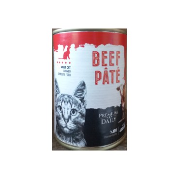 کنسرو گربه DPS مدل پریمیوم طعم بیف وزن 430 گرم