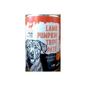 کنسرو سگ DPS مدل پریمیوم طعم بره،سیرابی و کدوتنبل وزن 400 گرم