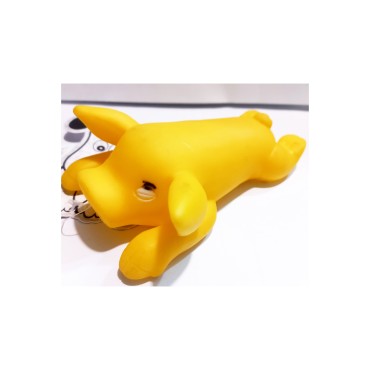 عروسک سگ صدادار مدل خوک لاتکسی