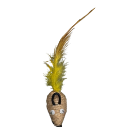 عروسک گربه پرس پت مدل موش پردار کنفی