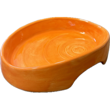 ظرف آب و غذای گربه مدل سرامیکی سایز متوسط