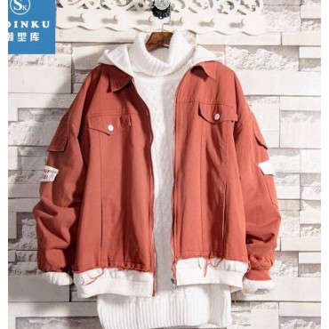 کاپشن کتان پاییزه مدل دو تیکه اسپرت