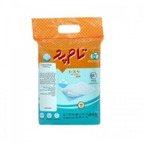 زیر انداز بهداشتی تام پد سایز 90*60 تعداد 10 عددی