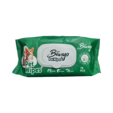 دستمال مرطوب Banyo مخصوص بدن پت 72 برگی