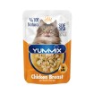 پوچ گربه یامیکس YUMMIX مدل نچرال با طعم مرغ – ۸۵ گرم