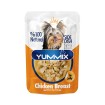 پوچ سگ یامیکس YUMMIX مدل نچرال با طعم مرغ – ۸۵ گرم