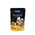 پوچ گربه فنبی طعم مرغ ، خرگوش و صدف وزن 85 گرم