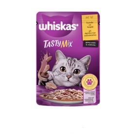 پوچ گربه ویسکاس مدل Adult طعم بره و بوقلمون وزن 85 گرم