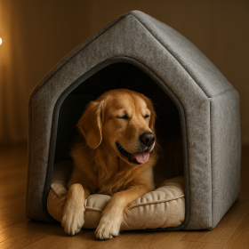 جای خواب و خانه سگ